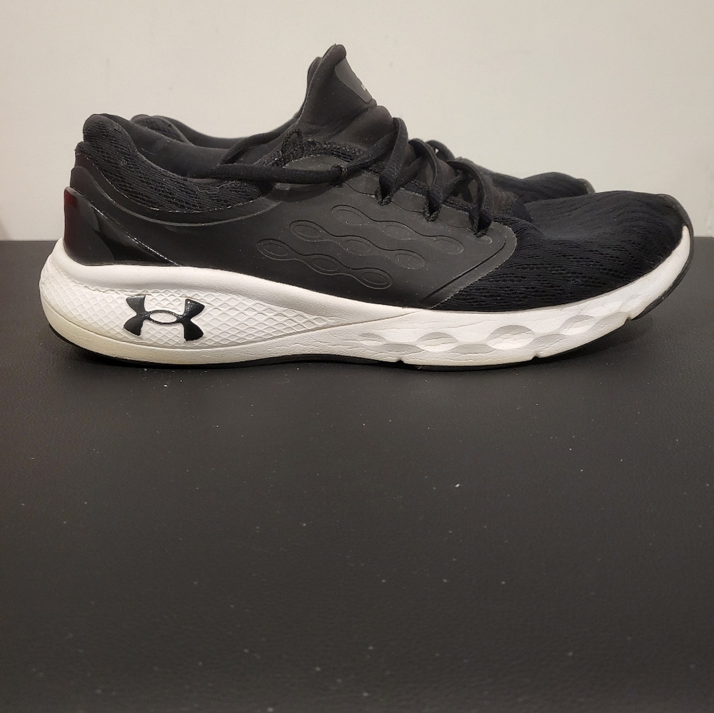Under Armour Black and White Sneakers